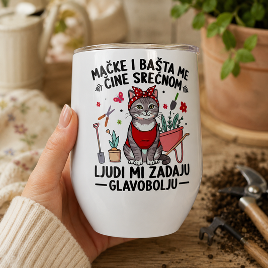 Mačke i bašta me čine srećnom. Ljudi mi zadaju glavobolju - Termos