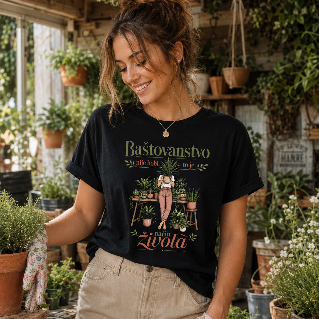 Baštovanstvo - nije hobi to je način života - Majica