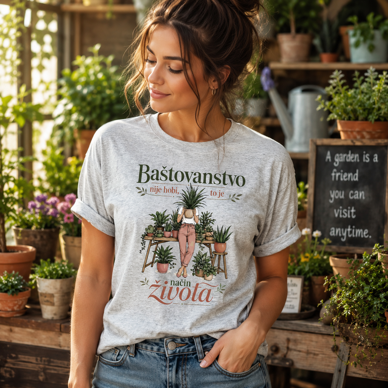 Baštovanstvo - nije hobi to je način života - Majica