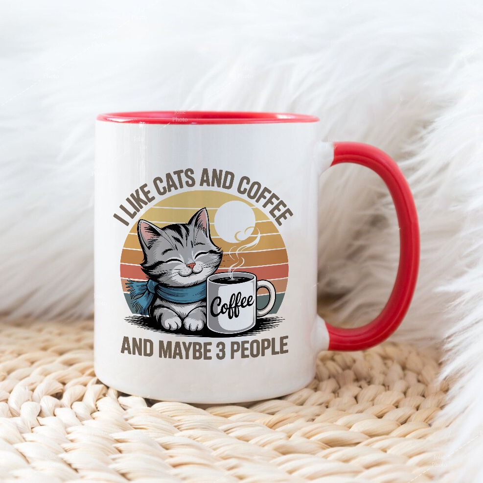I like cats and coffee -Šoljica