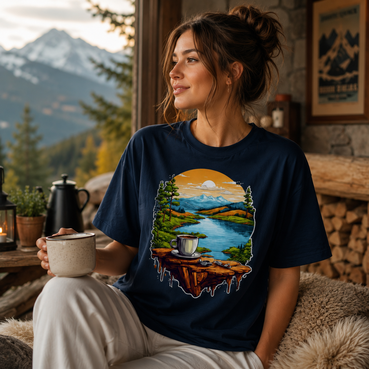 Planine, kafa i mir – Majica