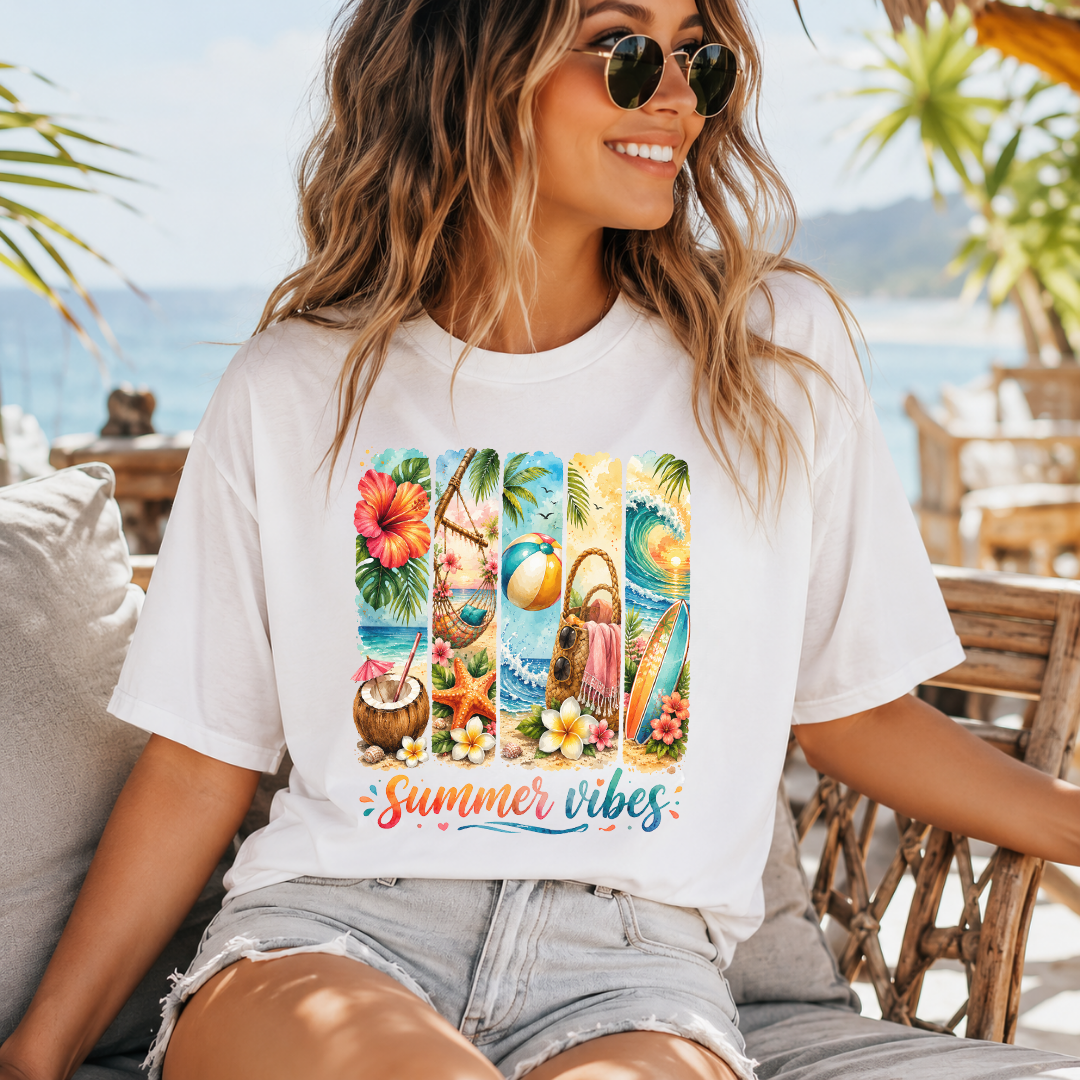 Summer Vibes – Tropical Beach - Majica