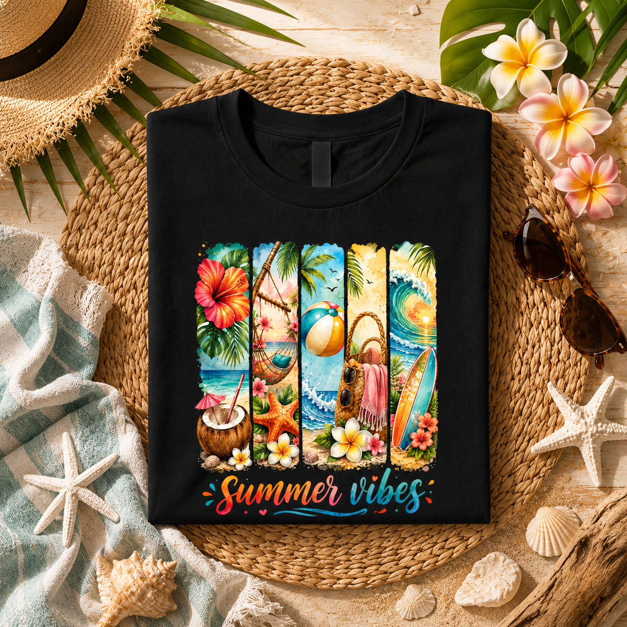 Summer Vibes – Tropical Beach - Majica