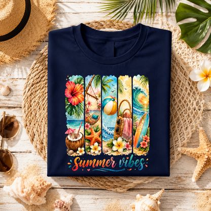Summer Vibes – Tropical Beach - Majica