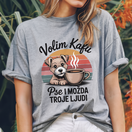 Volim Kafu i Pse - Majica