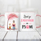 Devojka i pas roze drvo šoljica - Customizer - Kreativa - 