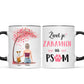 Devojka i pas roze drvo šoljica - Customizer - Kreativa - 