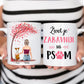 Devojka i pas roze drvo šoljica - Customizer - Kreativa - 