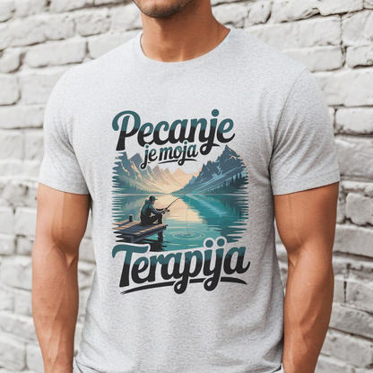 Pecanje je moja terapija - Majica