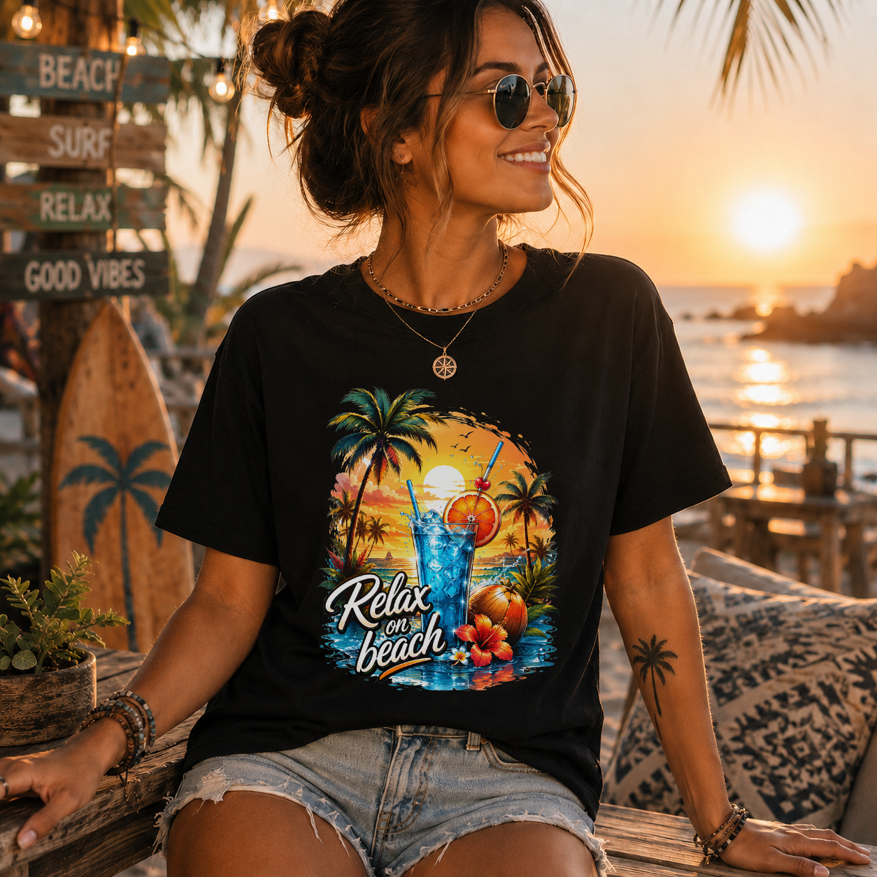 Relax on beach – Majica
