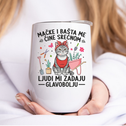 Mačke i bašta me čine srećnom. Ljudi mi zadaju glavobolju - Termos