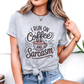 I run on coffee and sarcasm - Majica