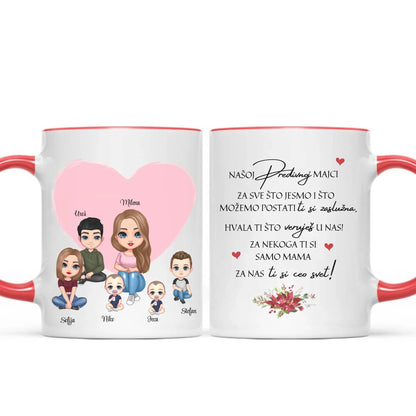 Majka i Deca - Šoljica - Customizer - Kreativa - 