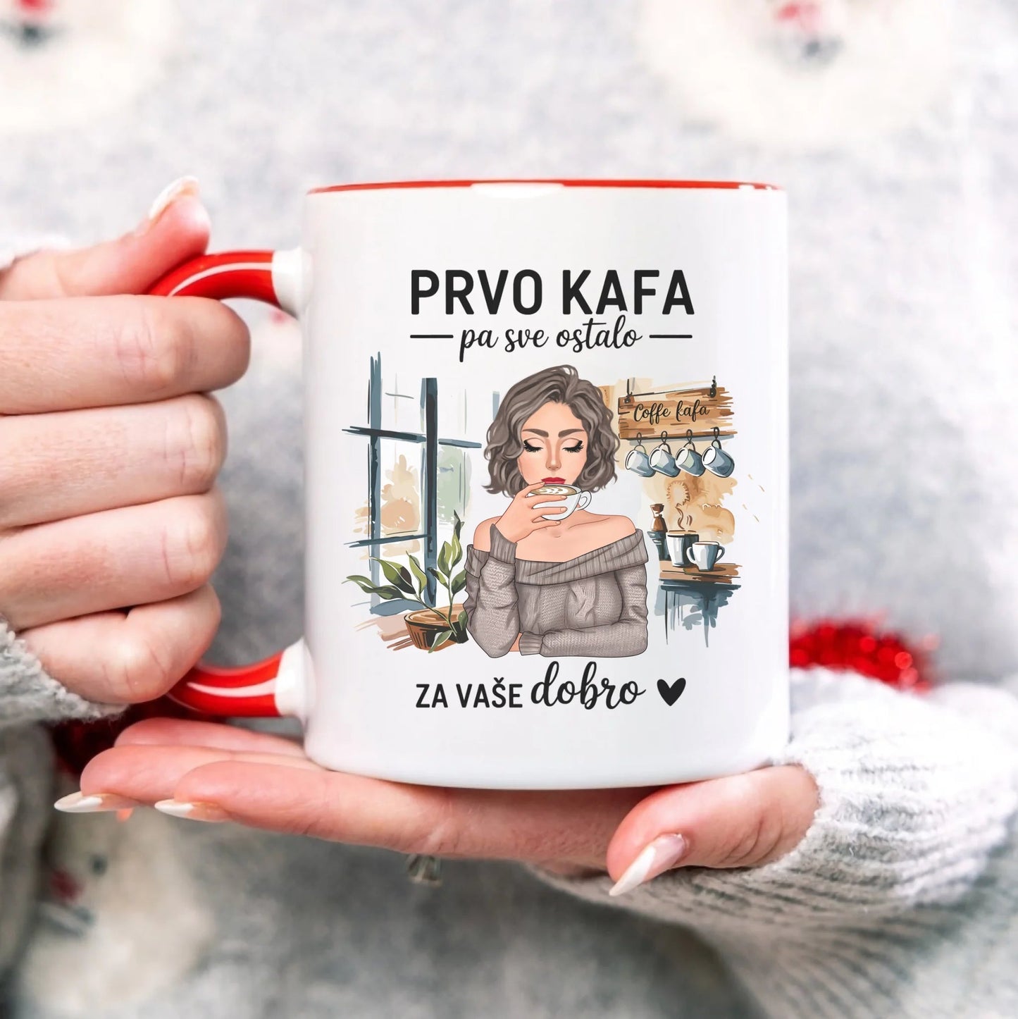 Prvo kafa pa sve ostalo - Šoljica - Šolja - Kreativa - 