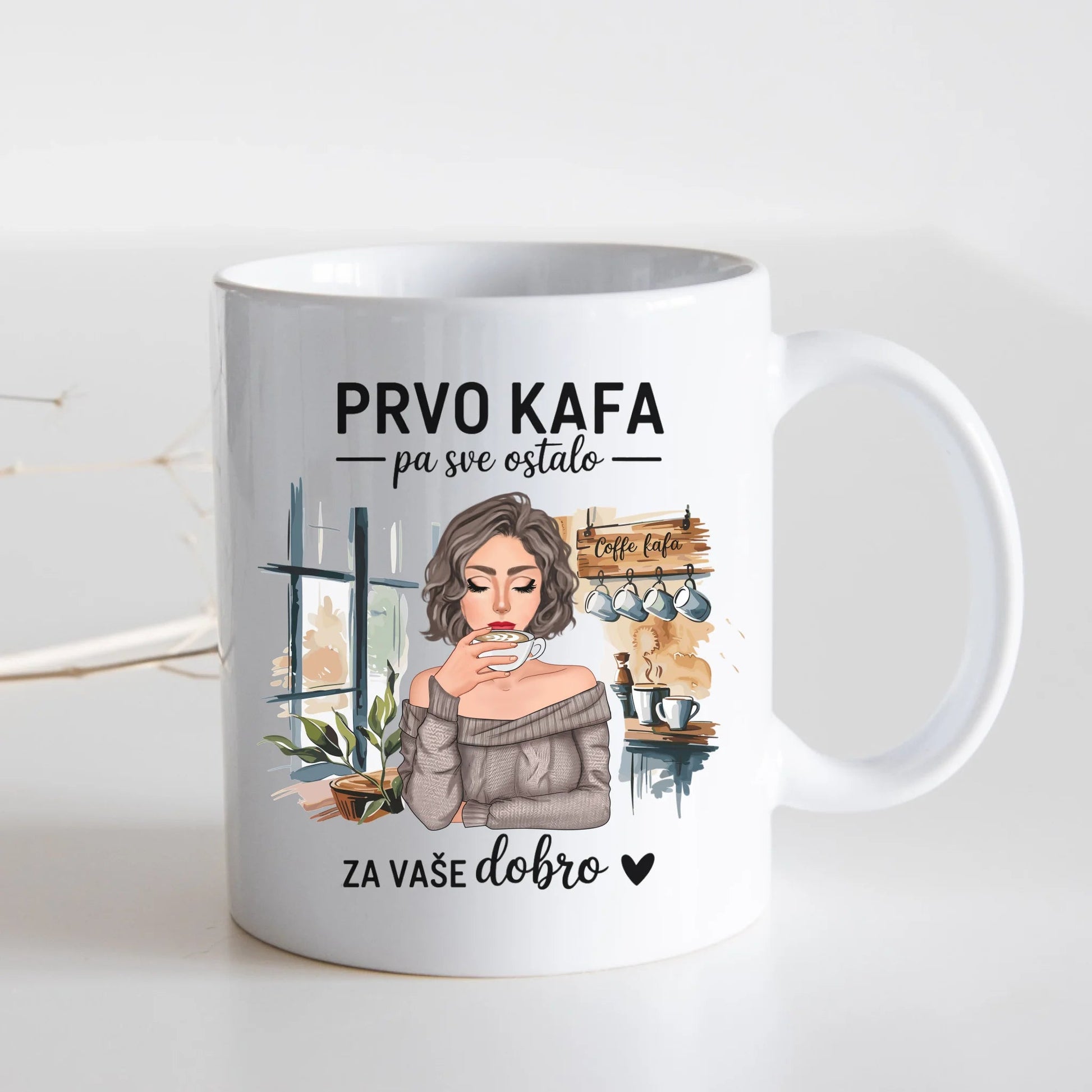 Prvo kafa pa sve ostalo - Šoljica - Šolja - Kreativa - 