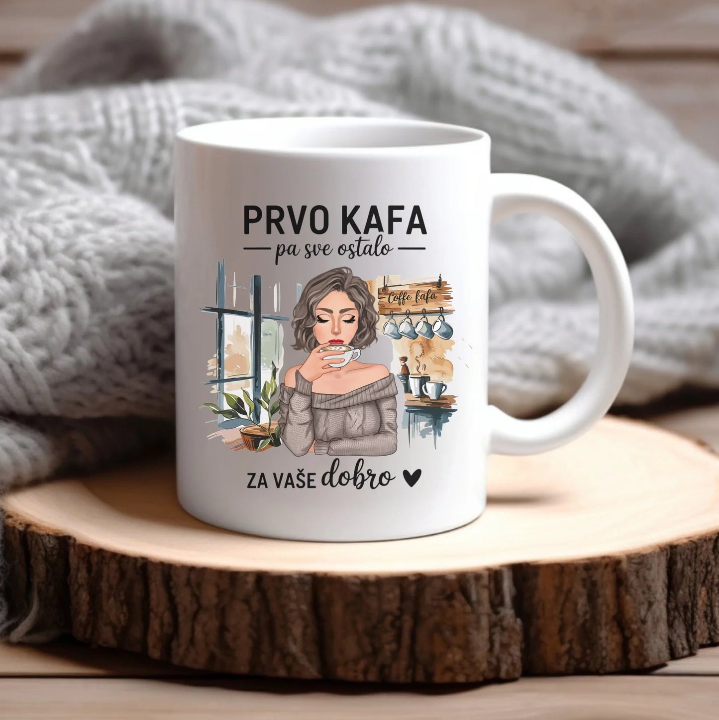 Prvo kafa pa sve ostalo - Šoljica - Šolja - Kreativa - 