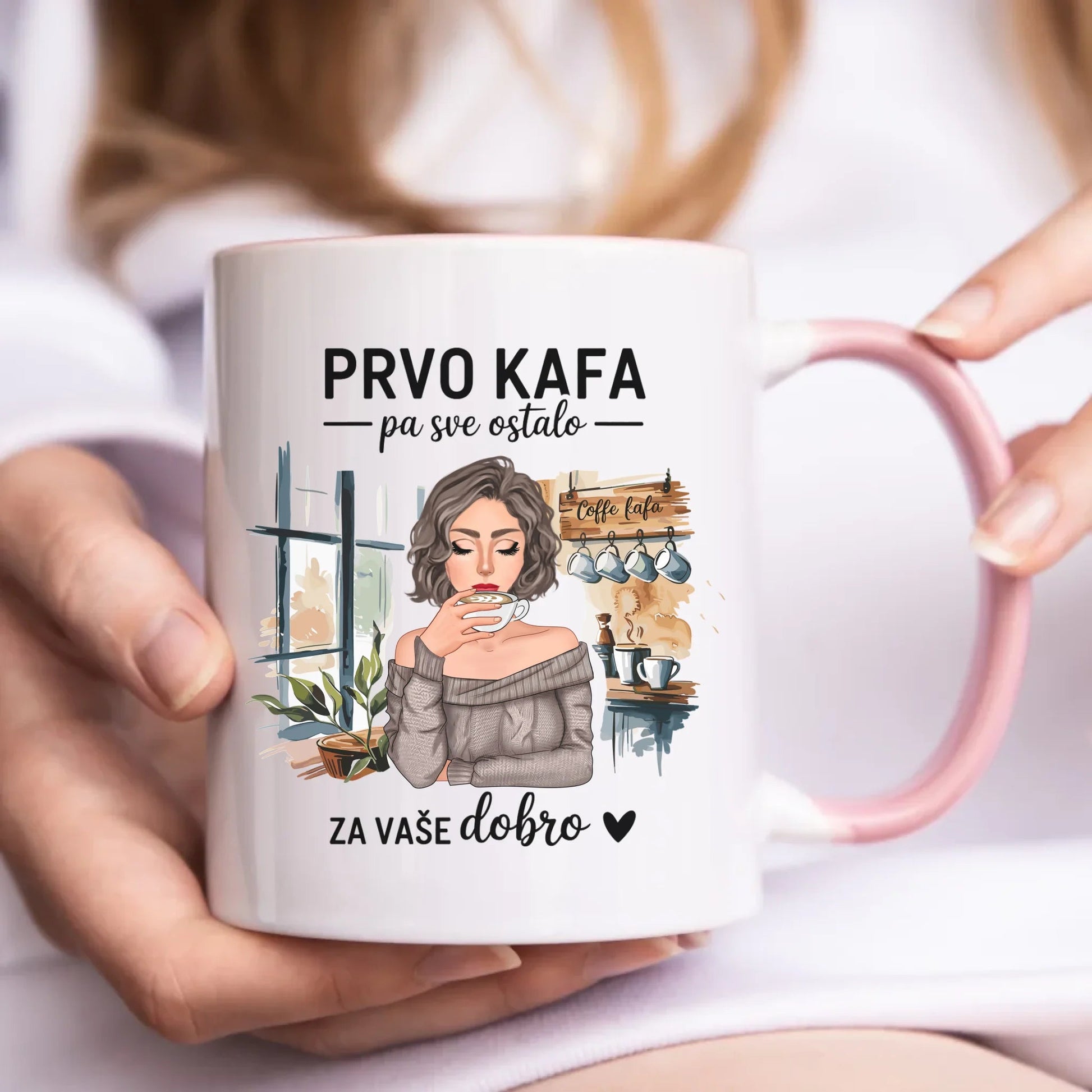 Prvo kafa pa sve ostalo - Šoljica - Šolja - Kreativa - 