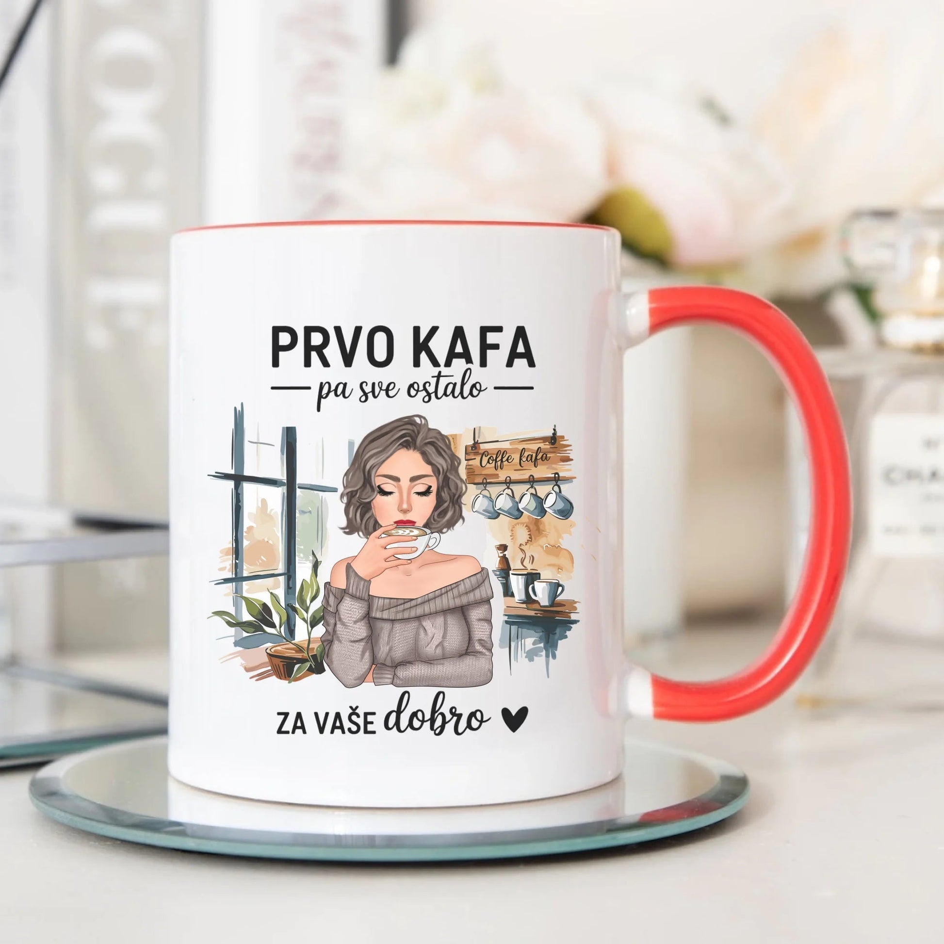 Prvo kafa pa sve ostalo - Šoljica - Šolja - Kreativa - 