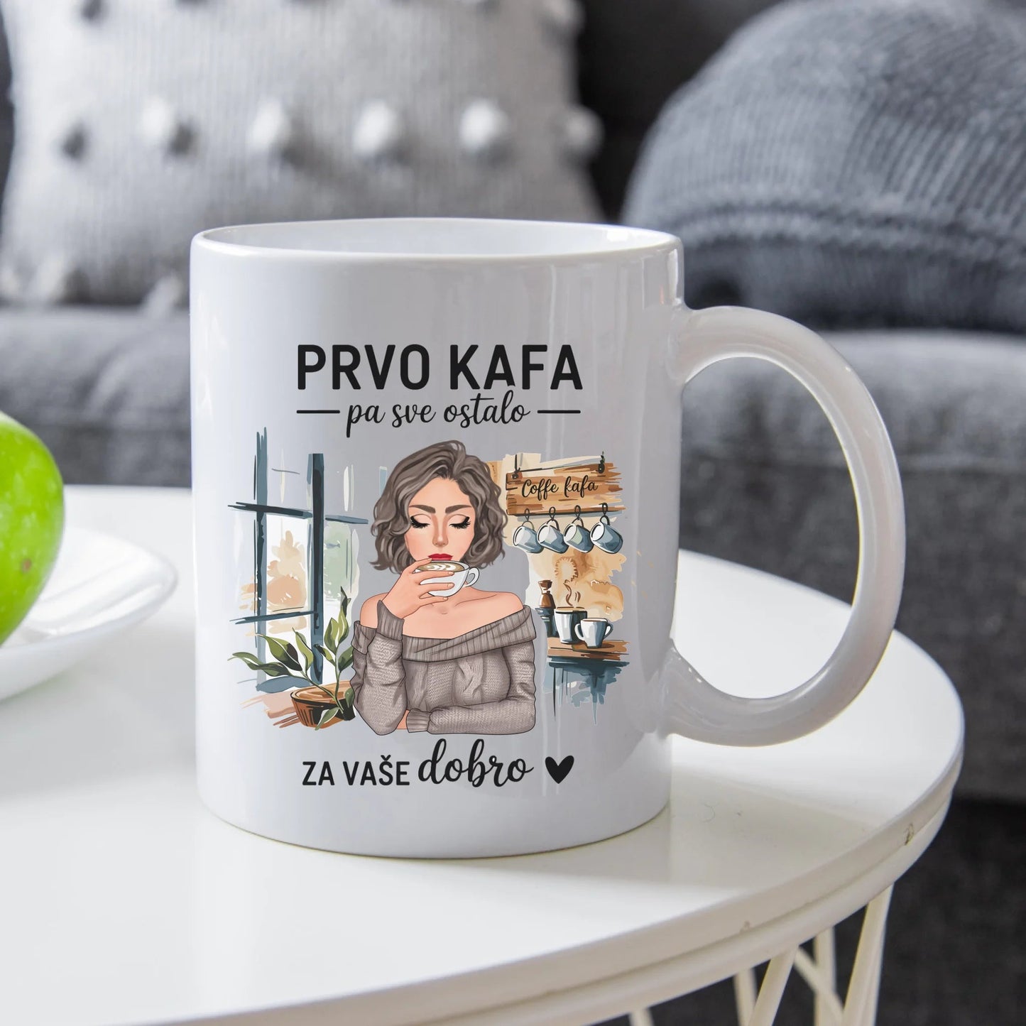 Prvo kafa pa sve ostalo - Šoljica - Šolja - Kreativa - 