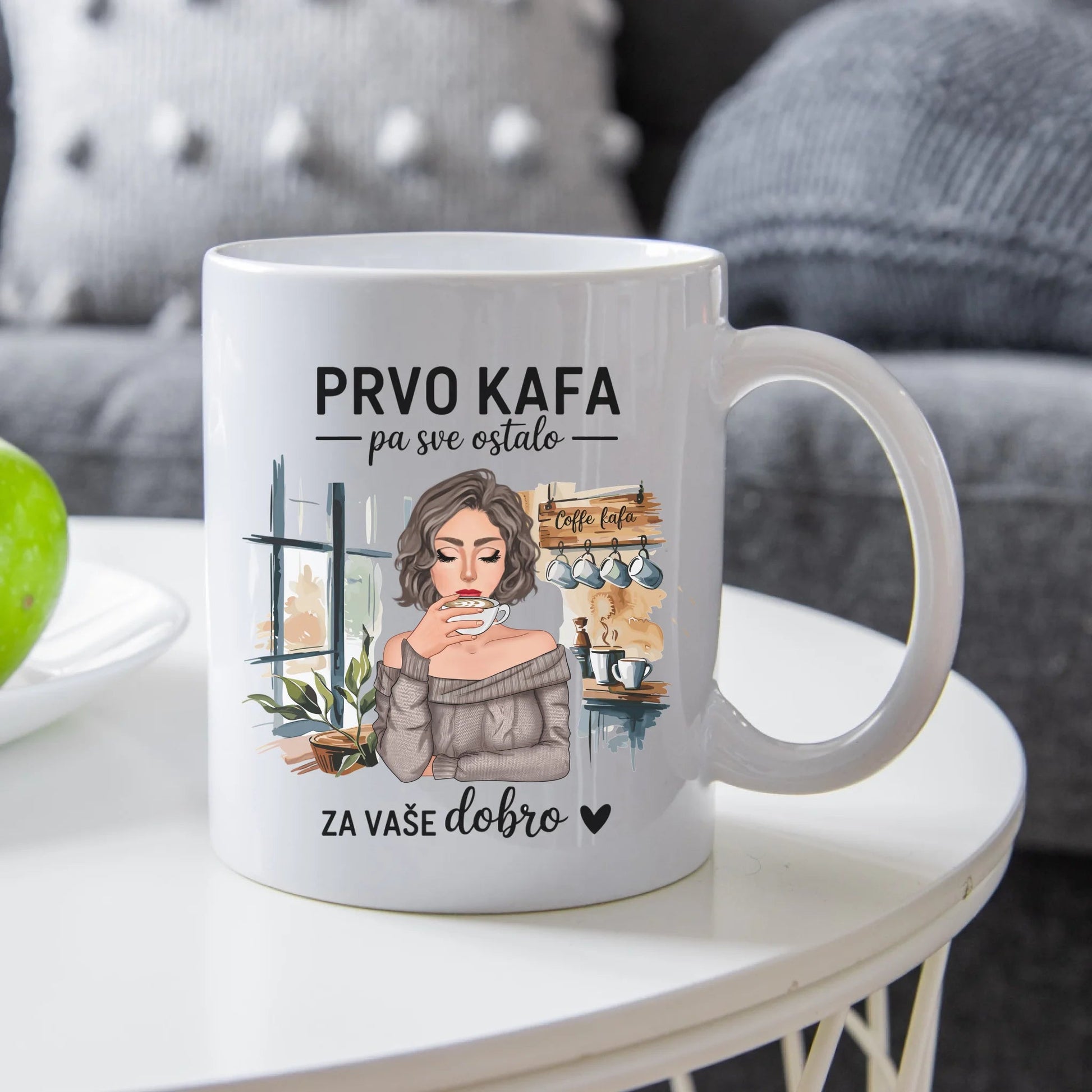 Prvo kafa pa sve ostalo - Šoljica - Šolja - Kreativa - 