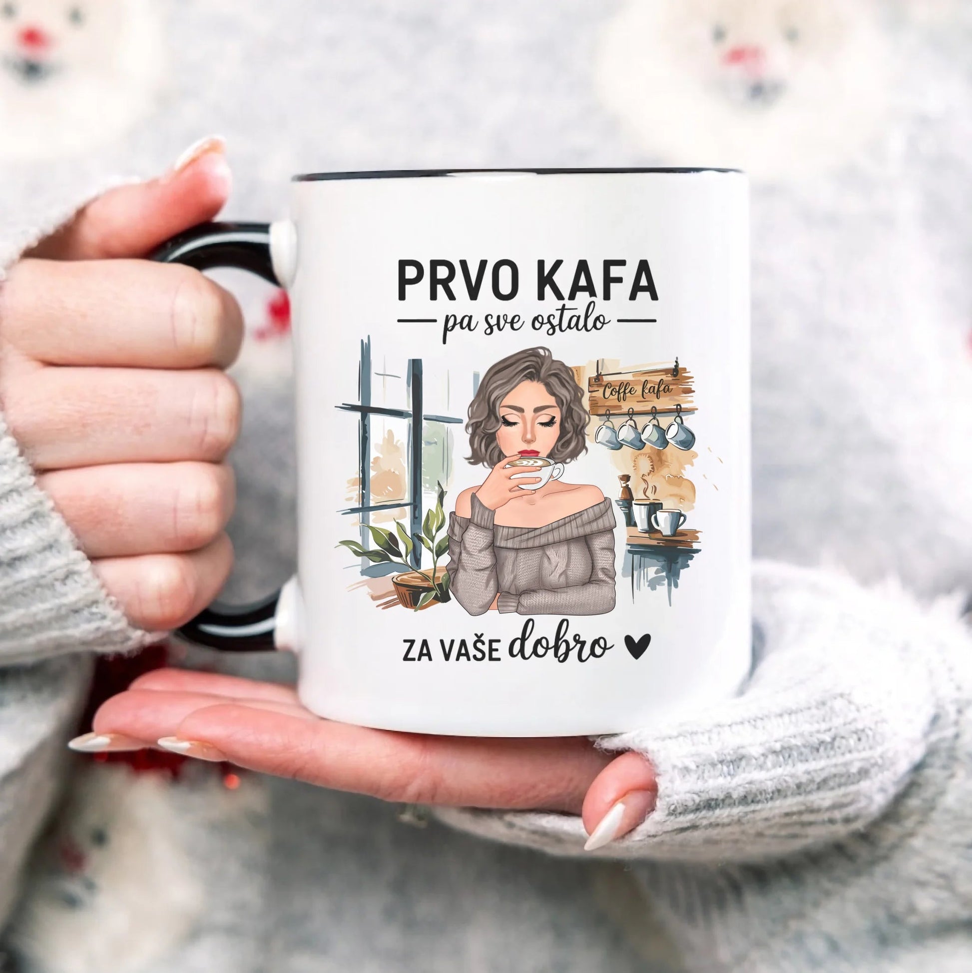 Prvo kafa pa sve ostalo - Šoljica - Šolja - Kreativa - 