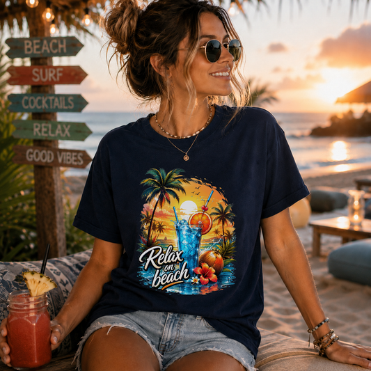 Relax on beach – Majica