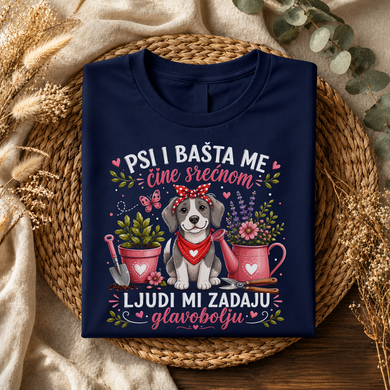 Psi, bašta i mir – Majica
